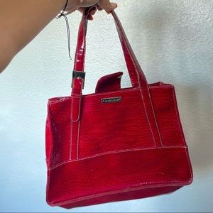 RED FAUX CROC PURSE❤️🔥